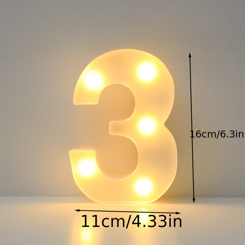 Luxury LED alphabet letter lights for home decoration. Perfect for weddings, birthdays, and Christmas parties.