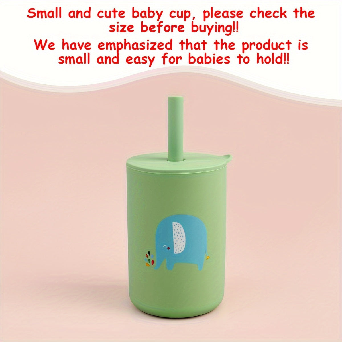 Get the TYRY.HU Silicone Training Cup for Toddlers, designed for safety and convenience. Made from BPA free silicone, this cup is durable, microwave and dishwasher safe, with an easy grip and anti-slip design. It comes with a lid and straw for added