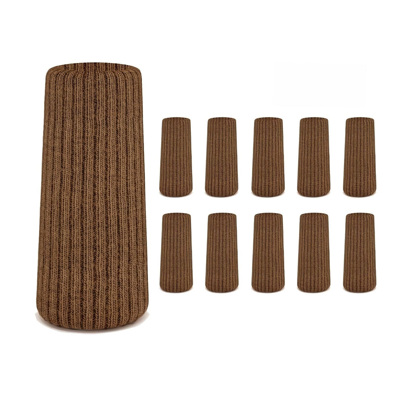 RW-240927-16pcs of premium brown chair protectors