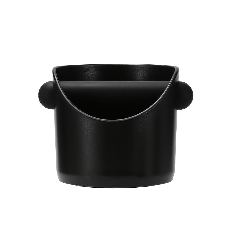 Semi-Automatic Coffee Grounds Bin - Laoyeboubi Mini Espresso Knock Box Made with Long-Lasting ABS Plastic, Simple to Clean