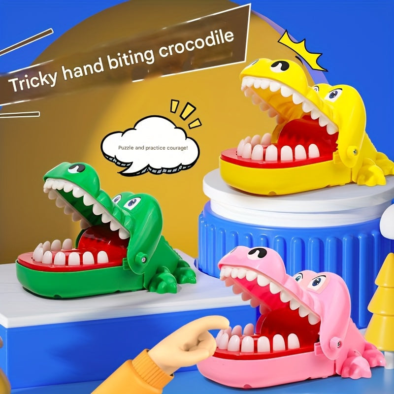 Cute Crocodile Design Interactive Plastic Game