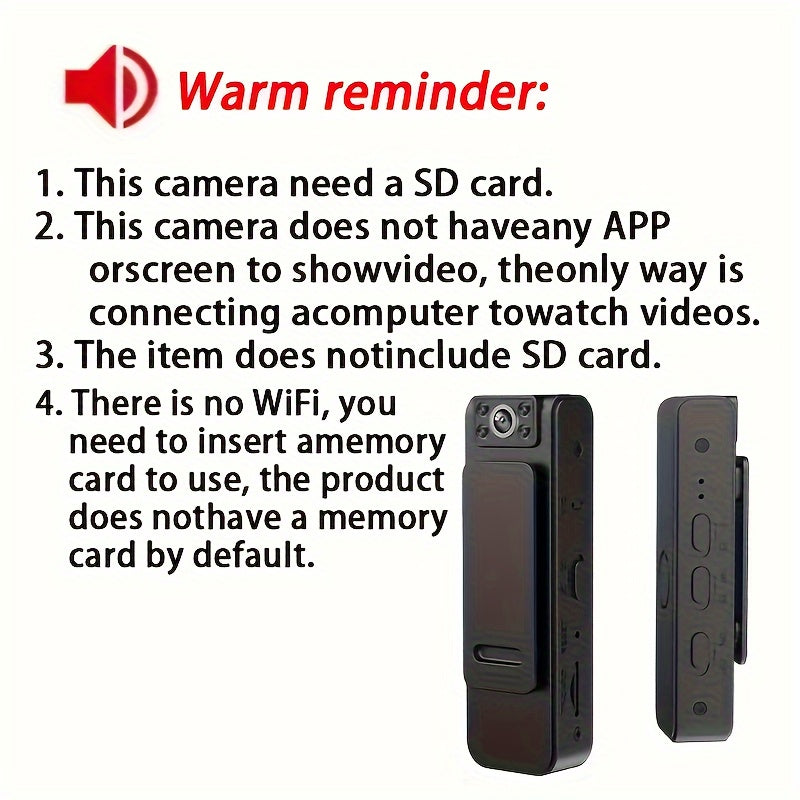 YIIYRY 1080P Full HD Action Camera with Rotating Lens, Rechargeable Battery, Loop Recording - Ideal for Extreme Sports - Black (SD Card Not Included)