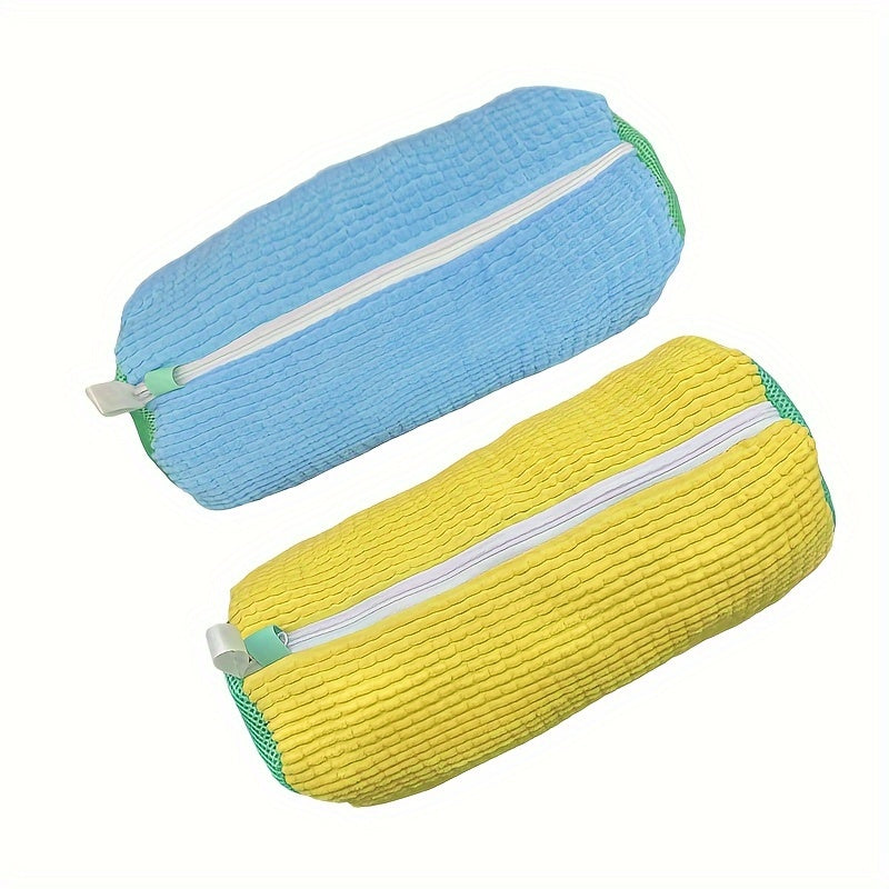 2pc New Washing Shoe Machine Bags, Lazy Person's Magic Tool for preventing shoe deformation and caring for shoes at home.