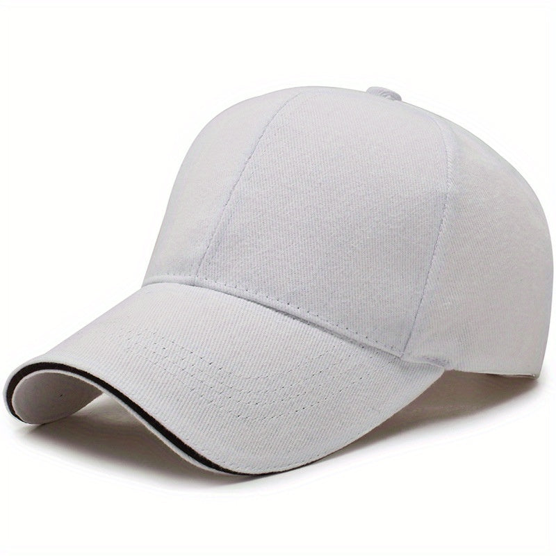 Christmas Gift: Low Profile Solid Color Baseball Cap for Men and Women, featuring a Classic Dad Hat Design