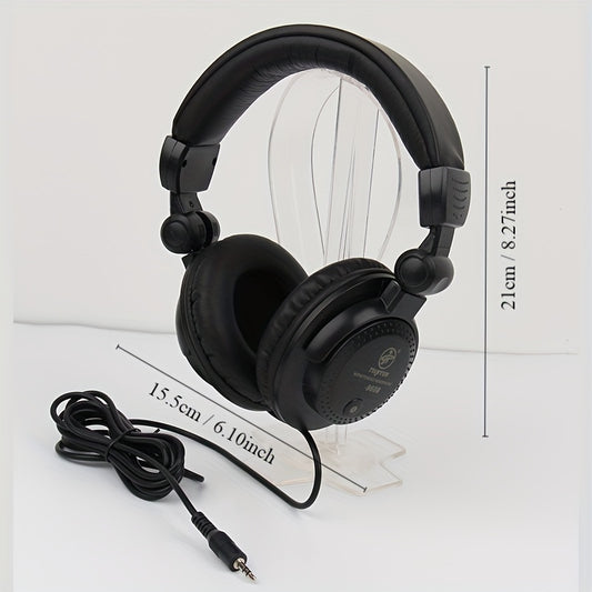 URIZONS High-end Studio Wired Monitor Headphones for Music electronic equipment with 3.5mm to 6.5mm Adapter.