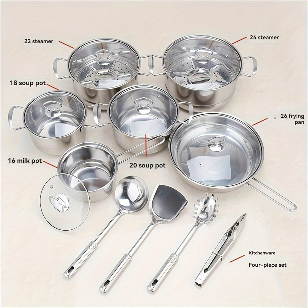 Set of 18 Cooking Utensils