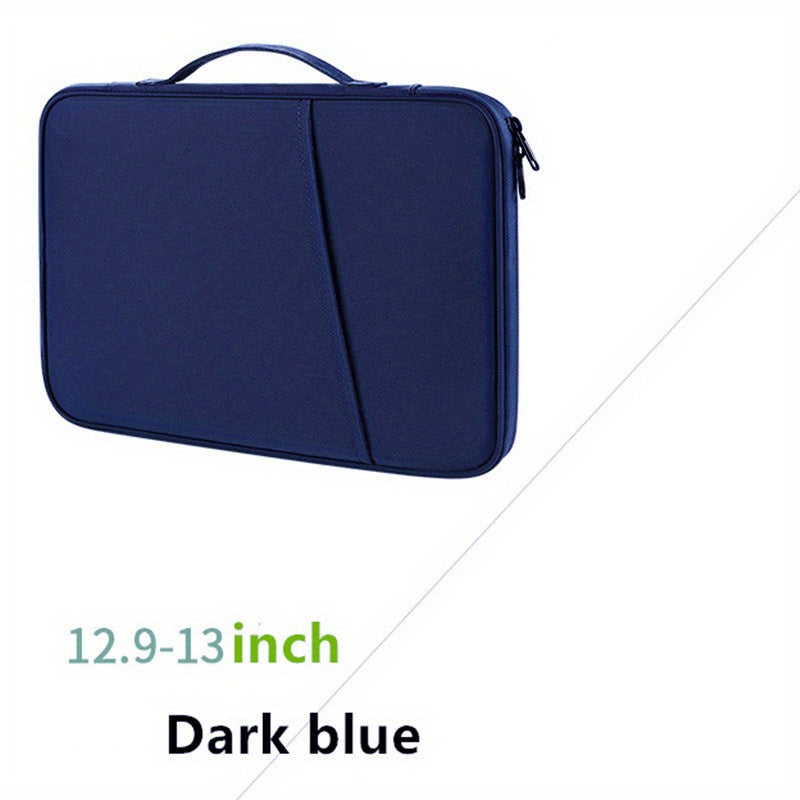 Pad storage bag for tablets and laptops measuring 27.43 cm x 27.94 cm x 32.77 cm. Protects devices in a carrying case with pockets for office supplies.