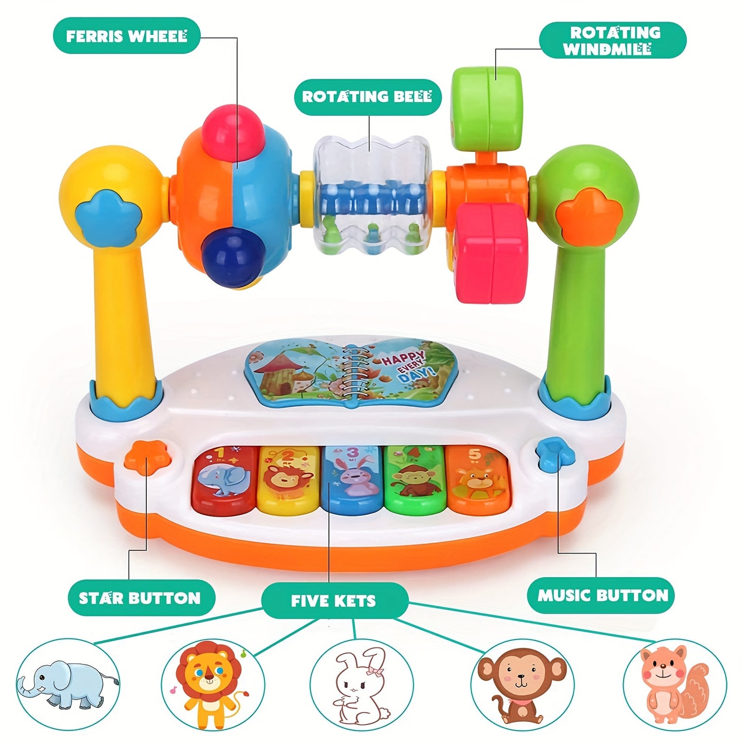 Children's Music Piano Toy, Early Childhood Education