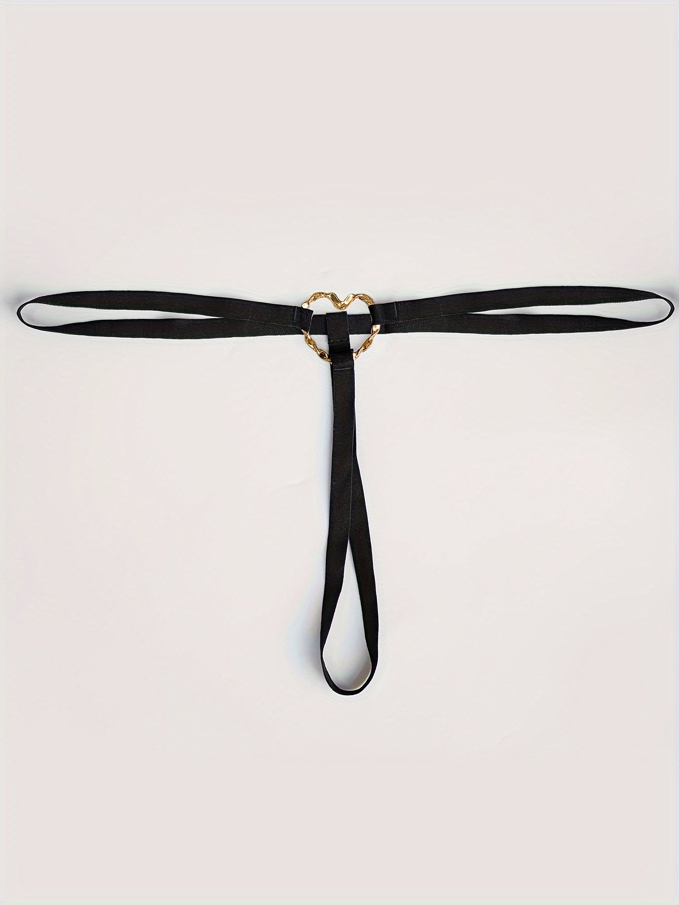 Metal ring thong for women's sexy fashion.