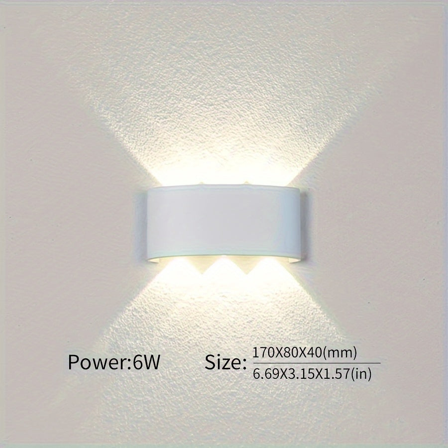 Various wall lights available in different wattages can be used for a voltage range of 85-265V.