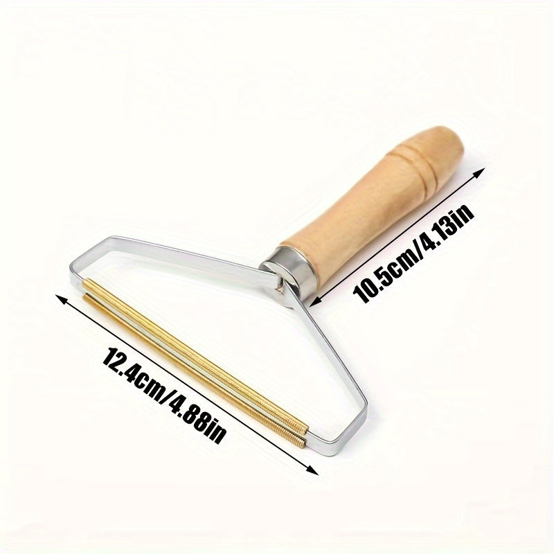 Portable manual hair remover for clothes and cashmere coats. Double-sided hair removal without damaging clothes. Can be used on dry cleaning shop shavers, hair ball trimmers, pet hair