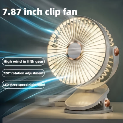 The Jkuoo Vertical Fan is a versatile clip-on electric fan designed for indoor air circulation, featuring adjustable angles and wind speeds for strong airflow with minimal noise.