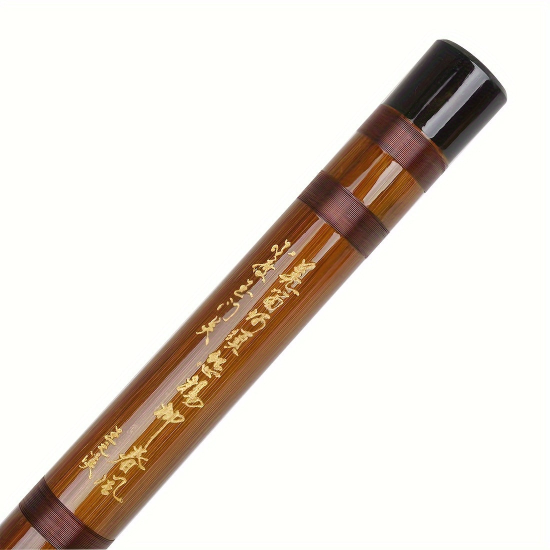 Premium bamboo flute with enhanced sound quality, ideal for beginners and adults. Includes protective case.