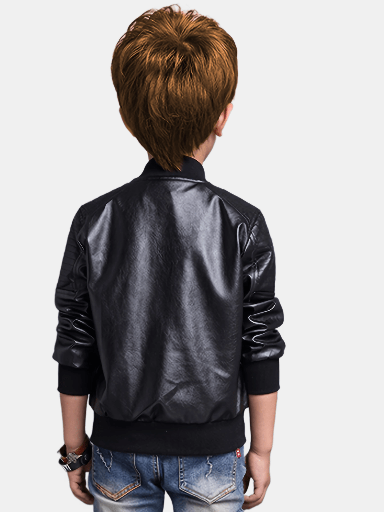 Trendy zip-up jacket for boys, perfect for autumn and winter.