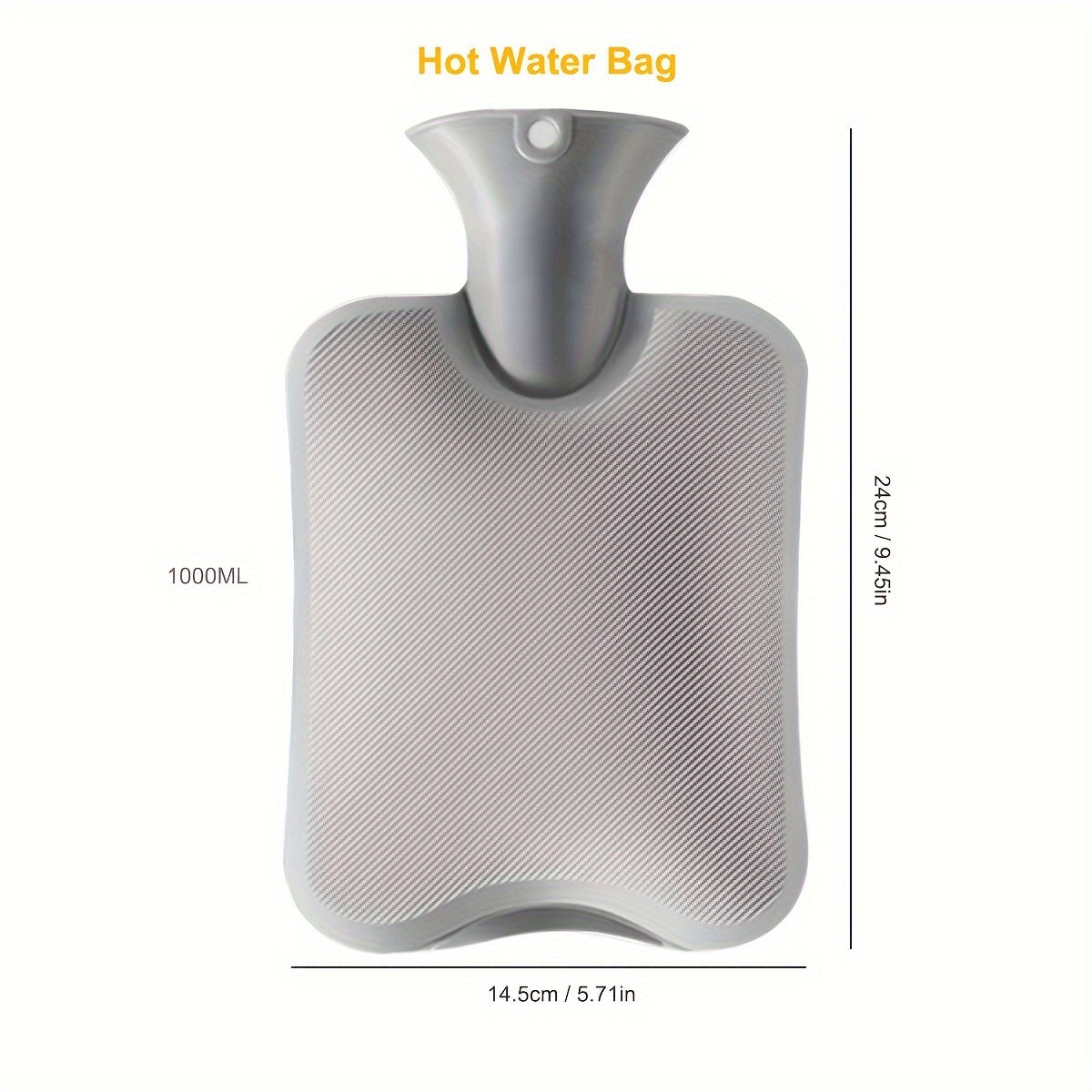 Stay warm and cozy with our 1000ml large-capacity hot water bottle. Made from durable PVC, this soothing hand warmer is perfect for relaxing warmth. Add an optional plush fleece cover for added comfort, making it ideal for cozy reading and bedtime. This