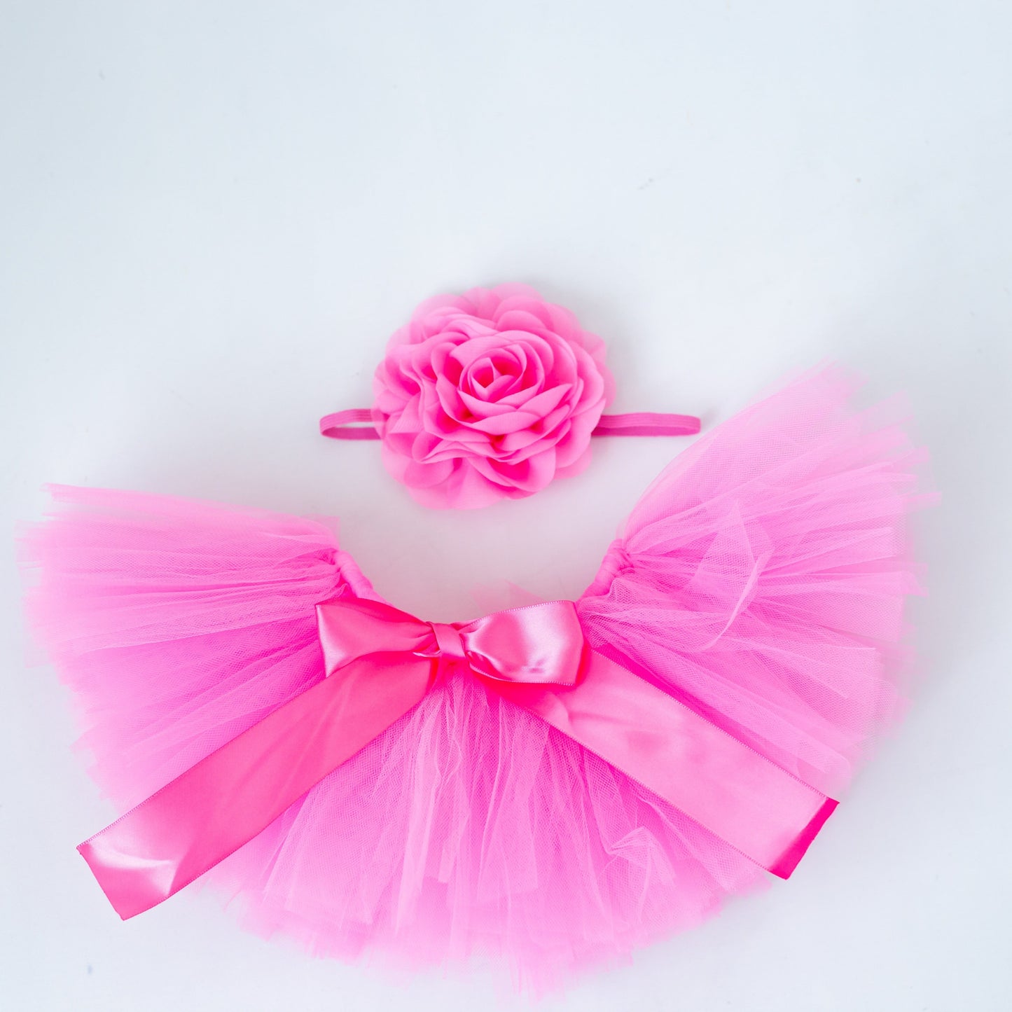 Stylish Skirt and Headband Set, Adorable Tutu Skirt with Flower Headband, Perfect for Photoshoots, Ideal for Christmas, Halloween, Thanksgiving, New Year's, or Valentine's Day Gifts.