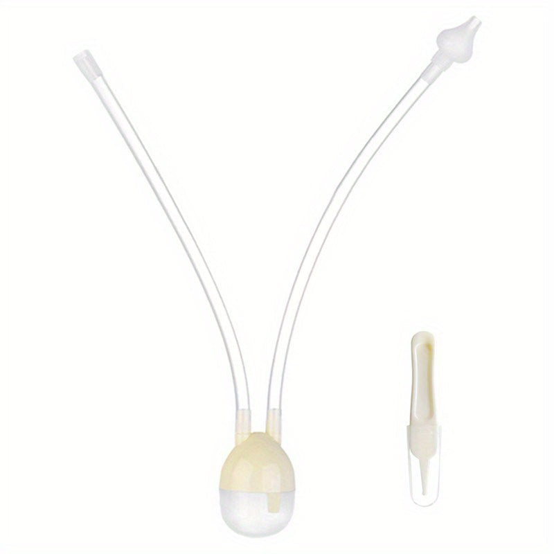 Get 1 or 2 pieces of the latest newborn baby essentials - a nasal suction cleaner for removing snot and a mouth catheter for children. Keep your little one clean and safe with this Halloween, Thanksgiving, or Christmas gift idea.