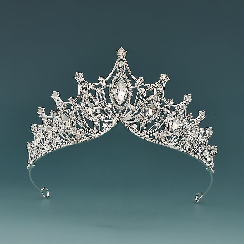 King Crown Tiara Hair Accessory for Birthday Celebration