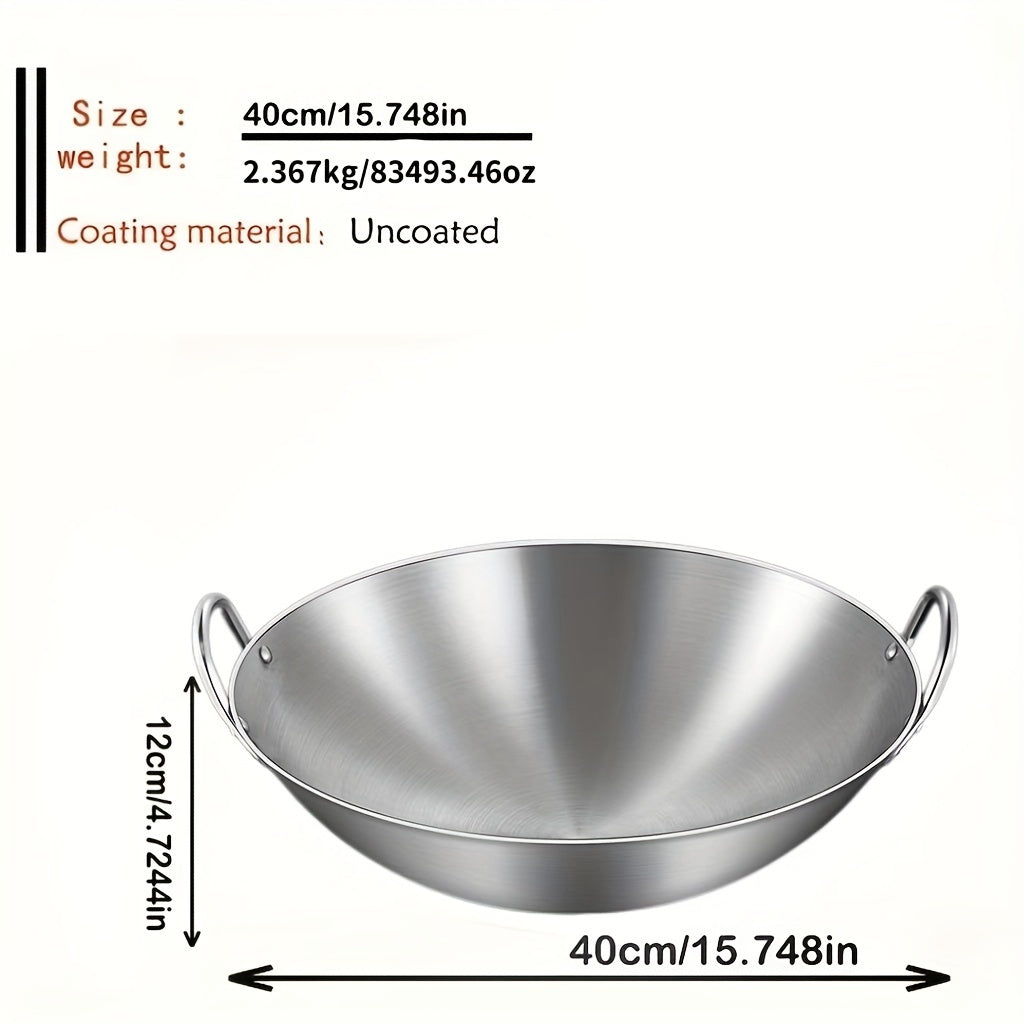 Antik Qozon Temir Skillet, Yuqori Qism, Qoplamasiz, Ikki Qo'ltiq va Yuqori Haroratga Bardoshli