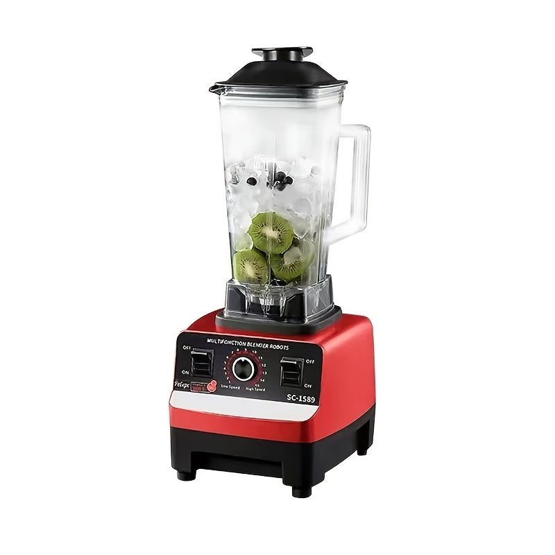 Multi-Speed 220V Kitchen Blender - Plug-In, Food-Safe for Smoothies, Shakes & More - Comes with Juice Container - Suitable for Kitchen, Home Use - Blender Included