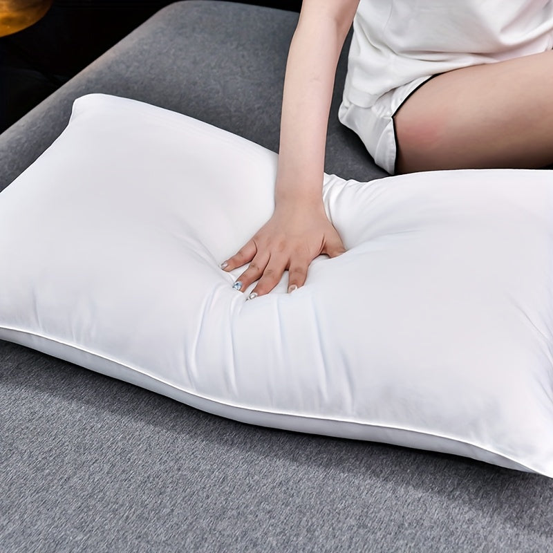 Choose from a range of sizes in our 1pc Adult Home Single Pillow Core. Made with thickened brushed fabric and filled with soft and high elastic 7D polyester fiber, this pillow is perfect for student bedrooms, living rooms, hotels, and B&Bs.