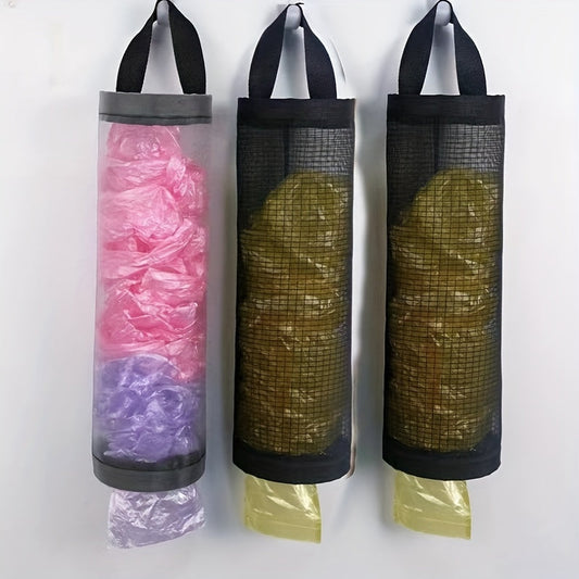 Large Capacity Wall Hanging Rubbish Bag Organizer - 1/2/3 Pieces - Mesh Bag for Convenient Extraction and Storage of Underwear and Wardrobe Items - Home Supplies