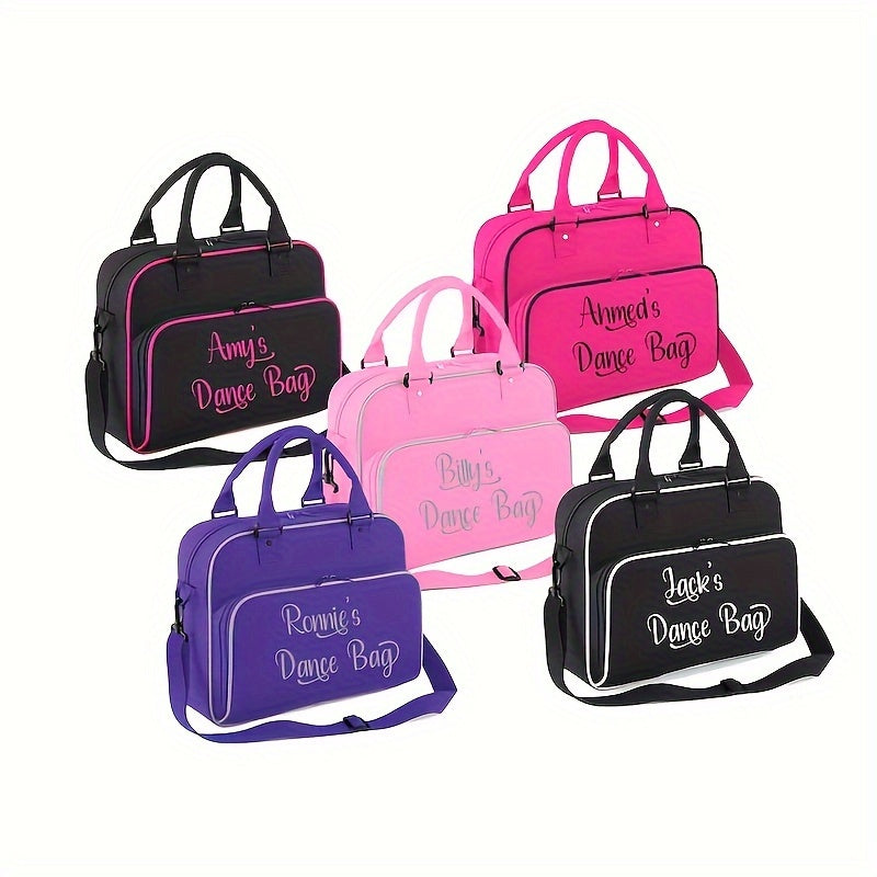 Customize your own personalized school bag with your name! This versatile bag can also be used as a gym bag, sports bag, handbag, shoulder bag, or crossbody bag. It makes a great gift for Christmas, Halloween, Thanksgiving Day, New Year's, or Valentine's