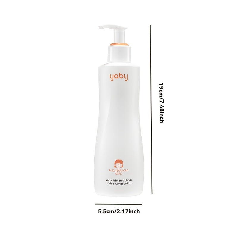 Y.A.B.Y Kids Shampoo is specifically designed for girls aged 6-12. This gentle formula is tangle-free and leaves the scalp clean. The long-lasting fresh scent will keep your child's hair smelling great. This liquid shampoo is made of plastic material and