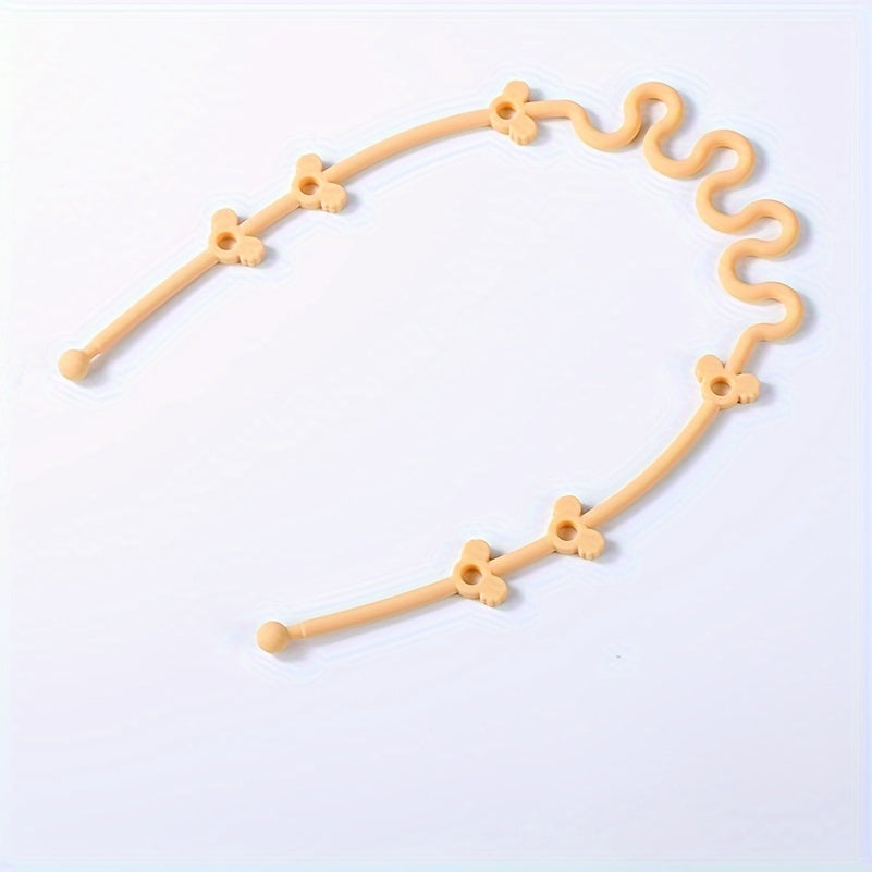 Silicone Chain with Tooth Glue, Silicone Grinding Rod attached to rope