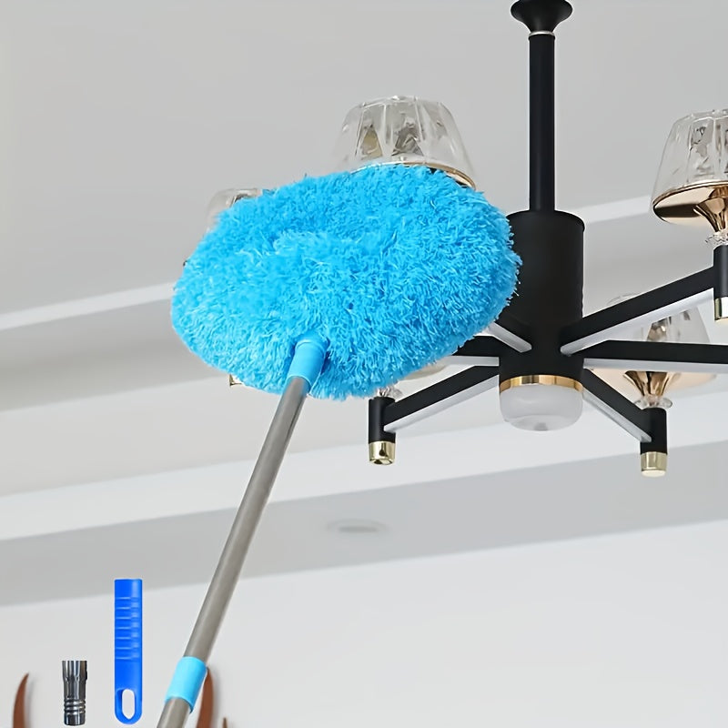 Microfiber Ceiling Fan Cleaner - The Ultimate Dust Removal Tool for High Ceilings made of Washable Plastic Material