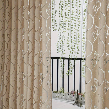 Fashionable curtain panel perfect for living rooms, bedrooms, kitchens, bathrooms, or as home and room decor.