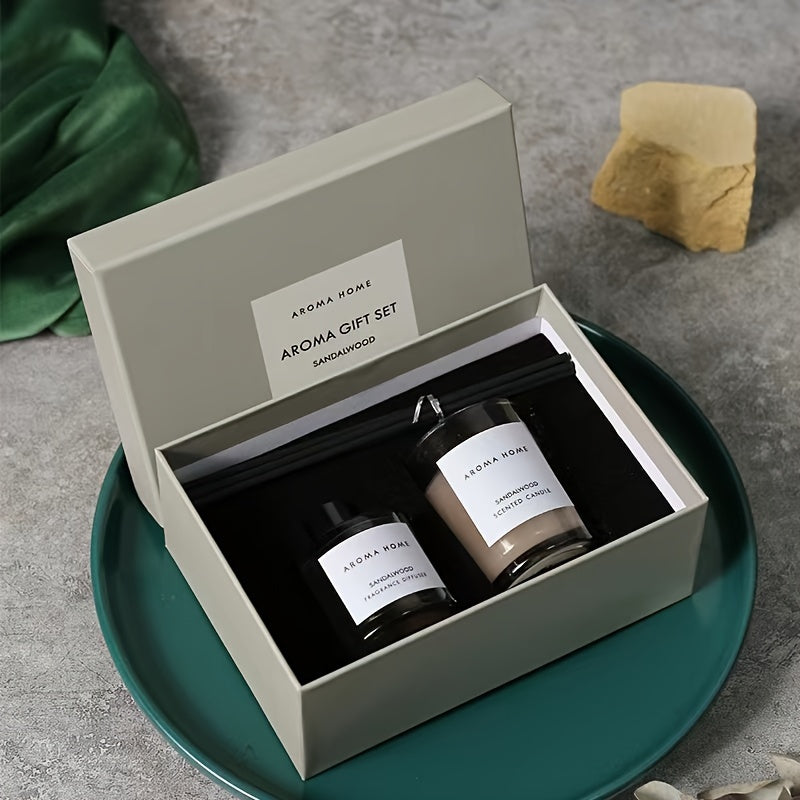 Scented candle gift box for parties and special occasions.