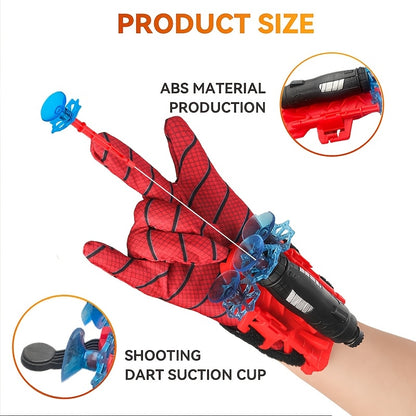 A Spider Shooting Toy Set with Hero Wrist Launcher is a fun novelty toy for kids, perfect for parties and gatherings, making it an ideal gift.