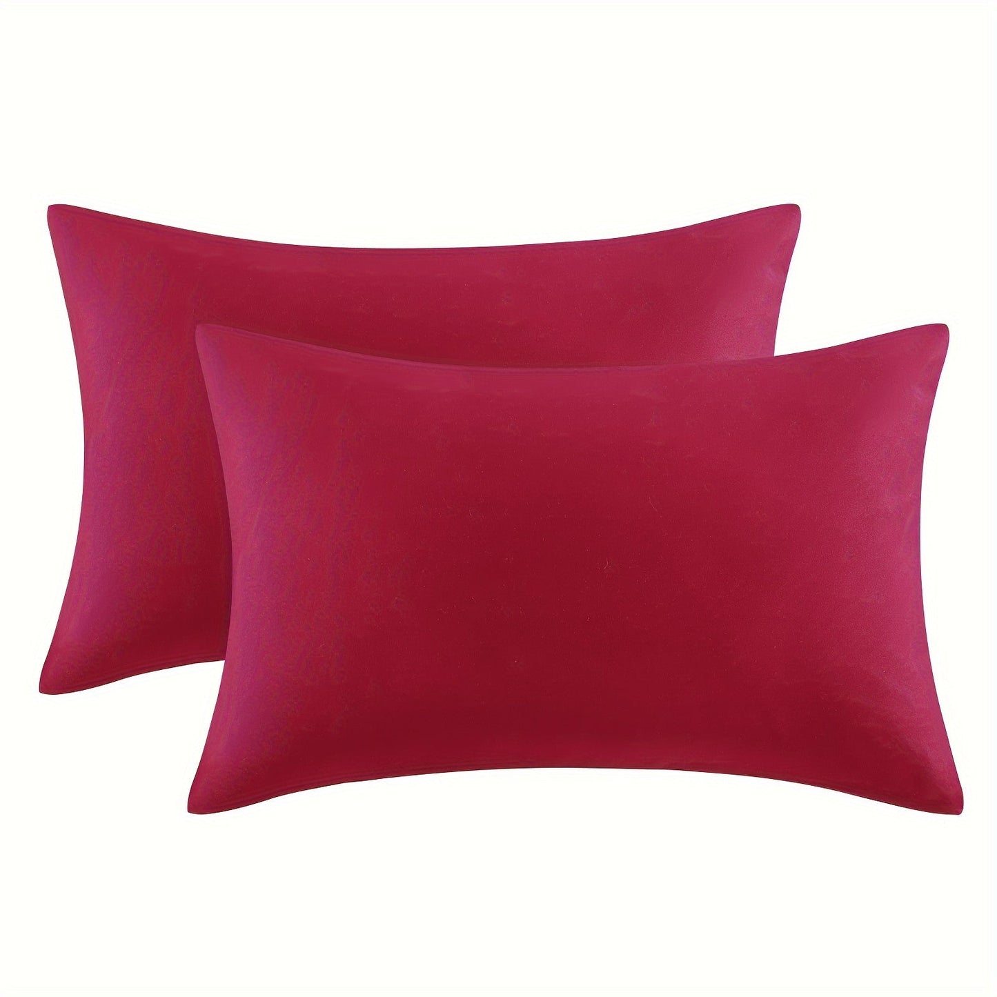 Soft and cozy microfiber pillowcases set of 2 features a wrinkle and stain-resistant design with an envelope closure for easy care. Adorned with a festive Christmas tree design, these pillowcases are perfect for bedroom and dorm decor.