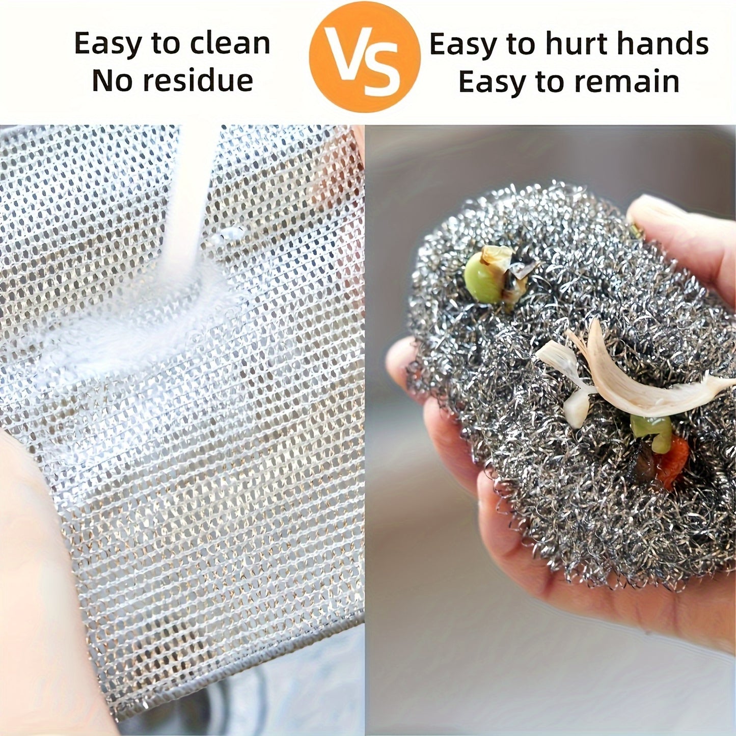 Upgrade your cleaning routine with our 12 or 18 piece Miracle cleaning cloths. These durable mesh cloths are perfect for washing dishes, pots, and stove tops, removing tough stains and grease with ease.