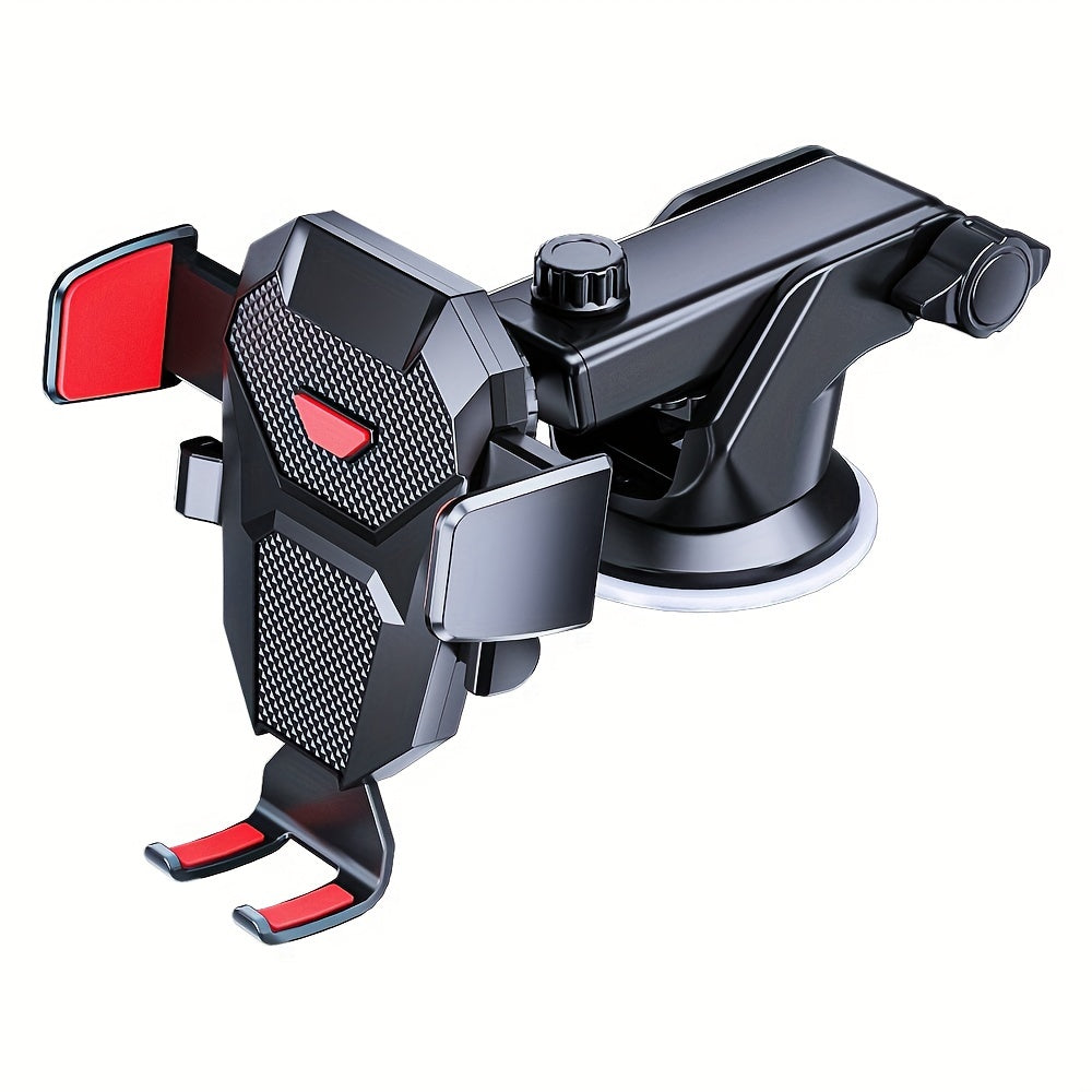 360 degree adjustable car phone holder mount for various phone models with horizontal and vertical screen options.