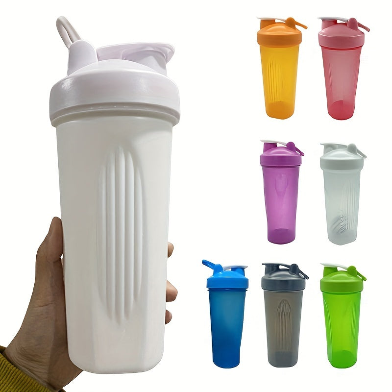 600ml Protein shaker cup for gym, fitness, and sports - ideal for summer beverages and back to school.