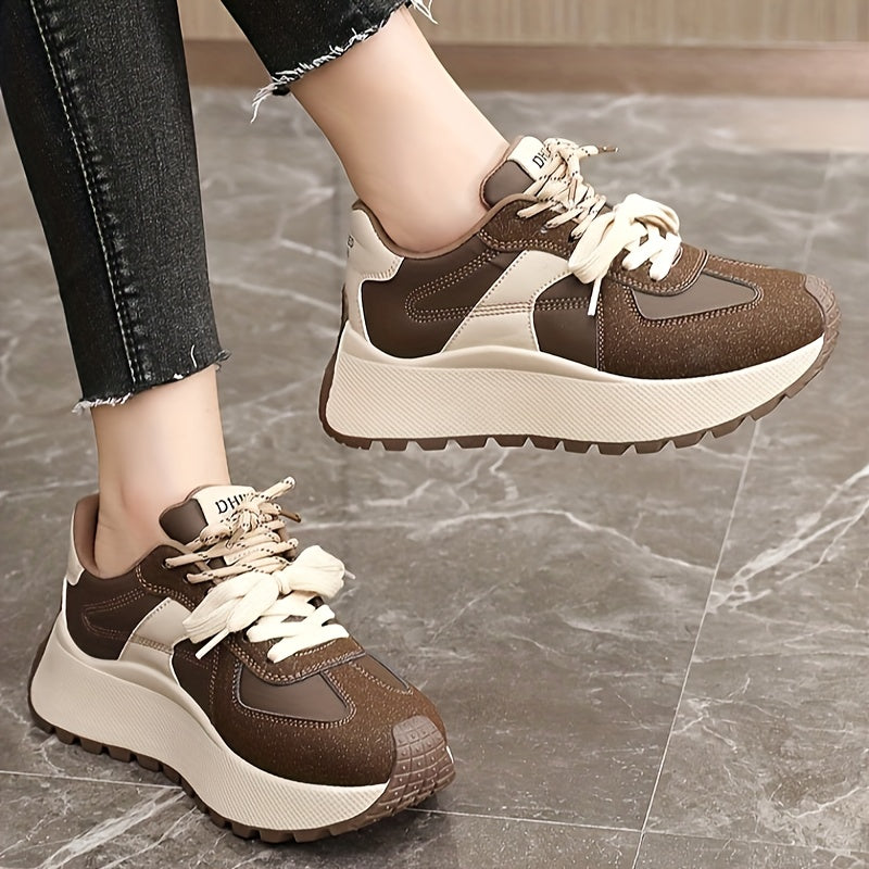 New chunky sole casual sneakers for women - great for daily wear