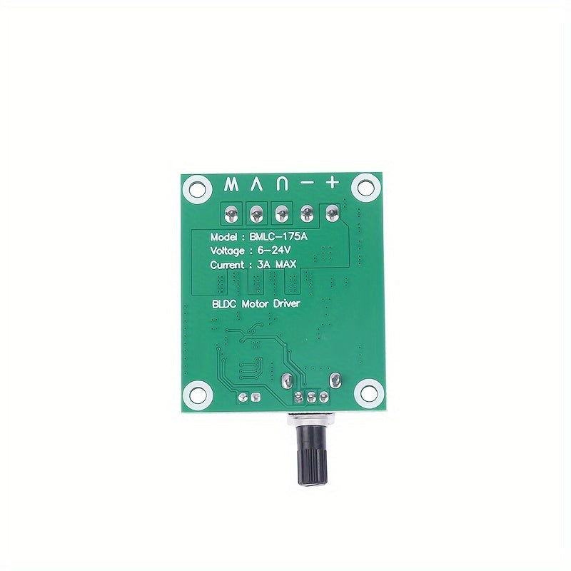 Control your 6V-12V-24V DC Brushless Motors with ease using the 1pc BLDC Motor Driver Control Board. This adjustable speed controller is perfect for fans, disc drives, and hard disk drives. Made of sturdy plastic material, it is suitable for both indoor