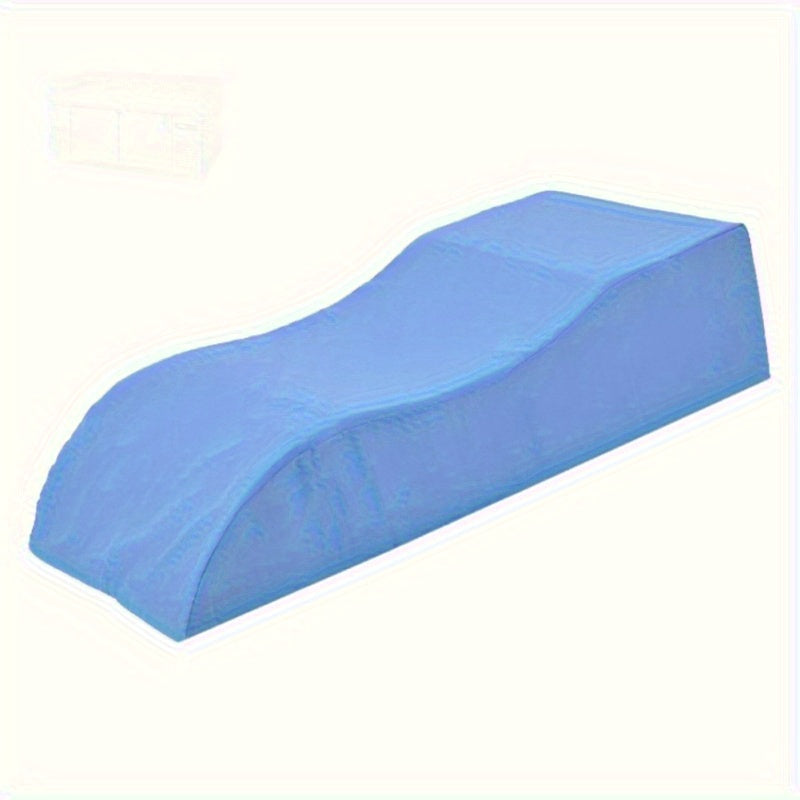 One piece of Medical Posture Cushion, delivered by sea, designed for side sleepers. This Ergonomic Memory Sponge Leg Pillow offers relief for joint and hip pain, promoting better sleeping posture and comfort. Made with breathable, washable polyester