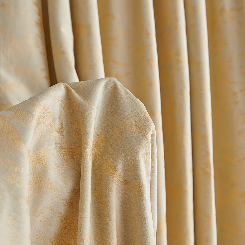 This bronzing velvet blackout curtain is suitable for various rooms in your home including the living room, bedroom, kitchen, bathroom, and can also be used for home decor purposes.