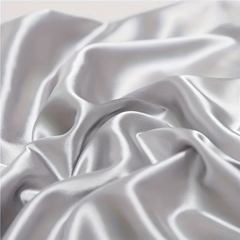 Indulge in Luxury with a Single Luxury Satin Pillowcase - Smooth, Comfortable & Gentle on Skin, Available in Solid Colors with Envelope Closure, Easy to Clean in the Washing Machine - Ideal for Home Bedding