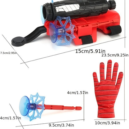 A Spider Shooting Toy Set with Hero Wrist Launcher is a fun novelty toy for kids, perfect for parties and gatherings, making it an ideal gift.