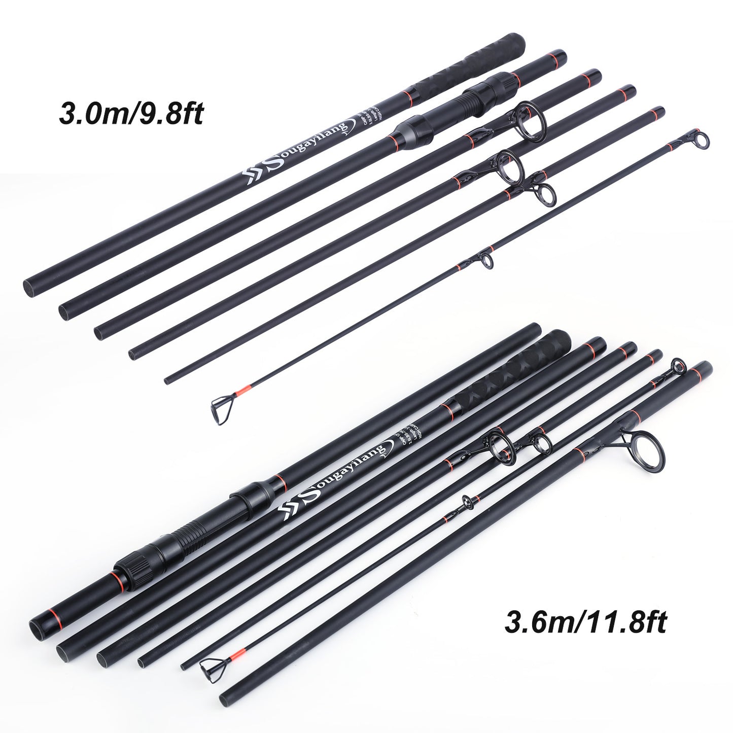 Sougayilang Carp Rod: Lightweight 6/7Section Carbon Fiber for Ultimate Carp Fishing.