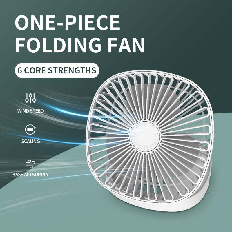 Portable Pedestal Fan: This foldable standing desk fan is perfect for on-the-go use. It features a 1200mAh rechargeable battery, and can also be used as a spray and fragrant fan. The telescopic design allows for 3 different speeds, as well as a timer