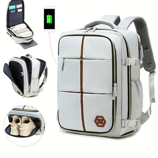 Unisex travel backpacks, airline-friendly laptop bags, sports backpacks with shoe compartments, and school backpacks.