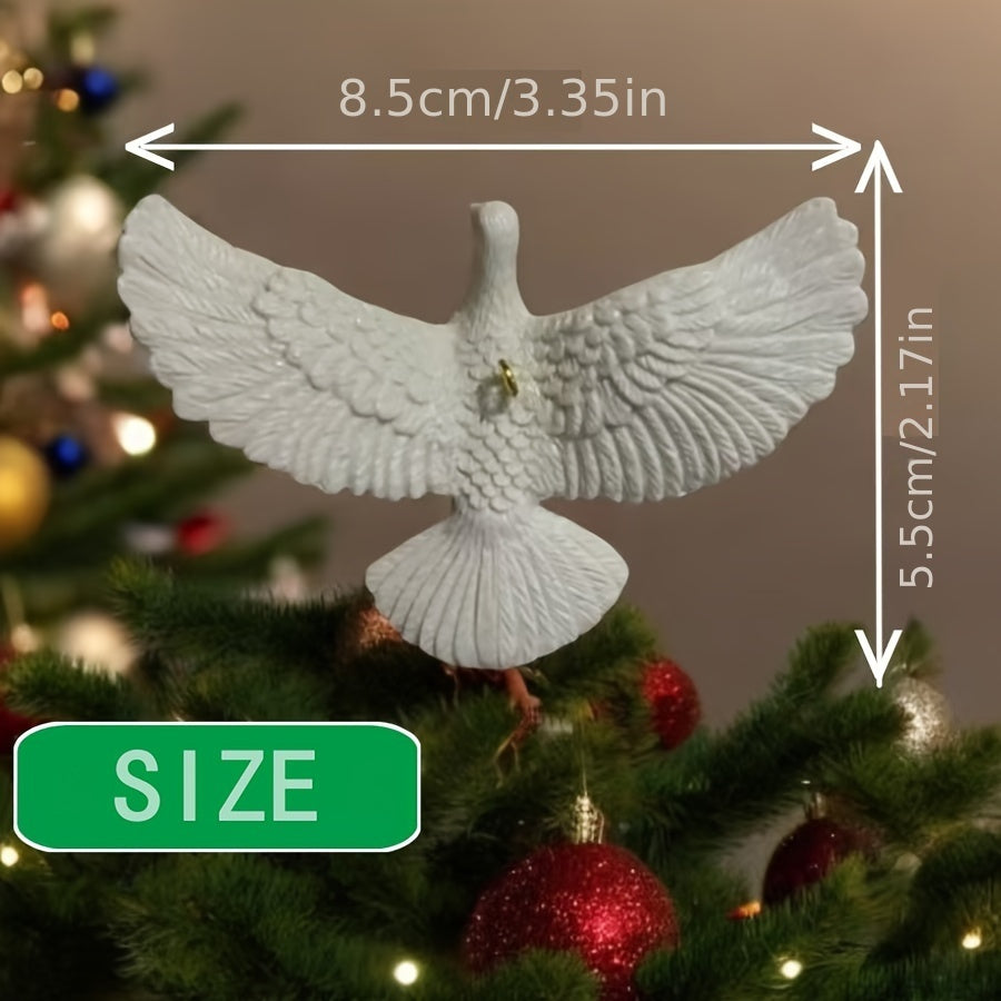 Pair of authentic replicas of the doves from Home Alone 2, perfect for a Christmas tree ornament or Valentine's Day gift.