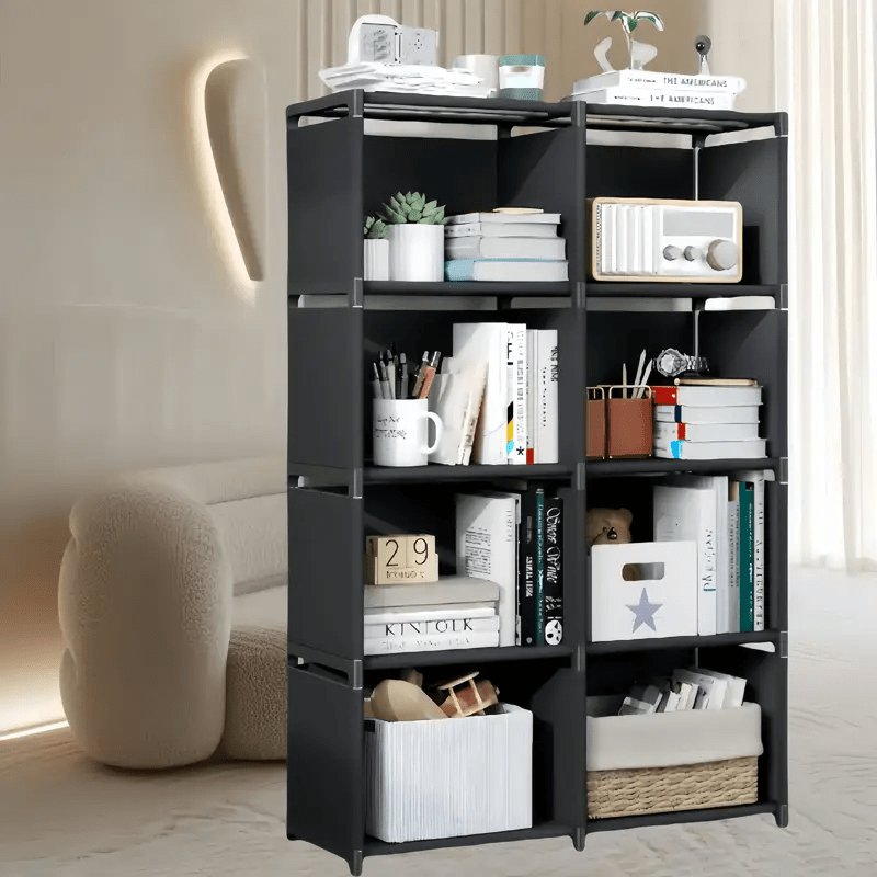 Simple to assemble, this white hexagonal 4-tier metal shoe rack organizer is designed to save space in your entryway or hallway.