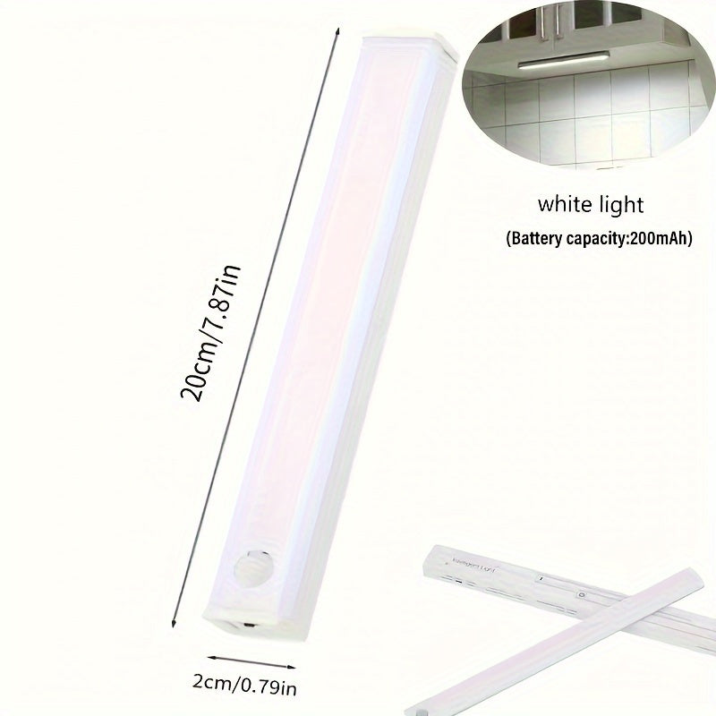 Motion sensor LED light for cabinets, corridors, and hallways.