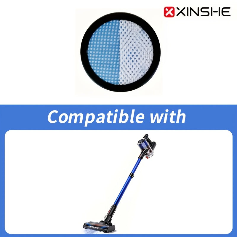 XINSHE Washable Vacuum Cleaner Filter for T7PRO Model - 1 piece, Made with High-Efficiency HEPA Material and Durable ABS Construction